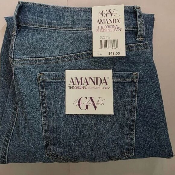Women's Gloria Vanderbilt Amanda Classic Jeans ... Color: Grand Rapids Size: 12 - Picture 2 of 4